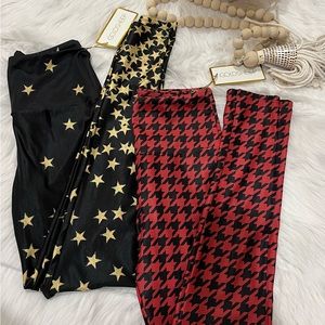 NWT Goldsheep leggings set of 2! Womens size Small MSRP$98 each